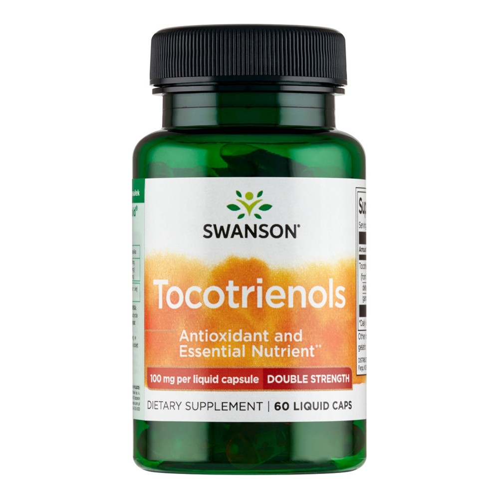 SWANSON Tokotrienole Forte DeltaGold z Annatto 100mg - (60 kap)