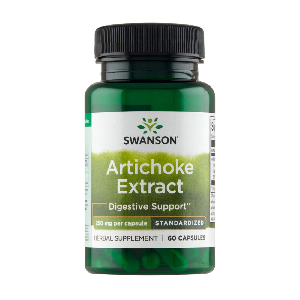 SWANSON Artichoke - Karczoch 250mg, 60kaps. 21SWAARTIC