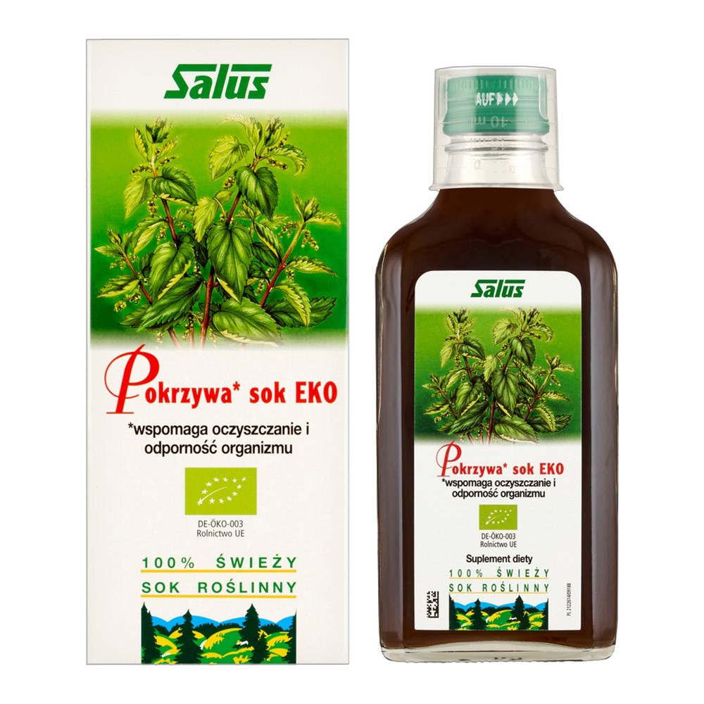 Salus Haus Sok z Pokrzywy Salus EKO 200ml ZPSOKPOK