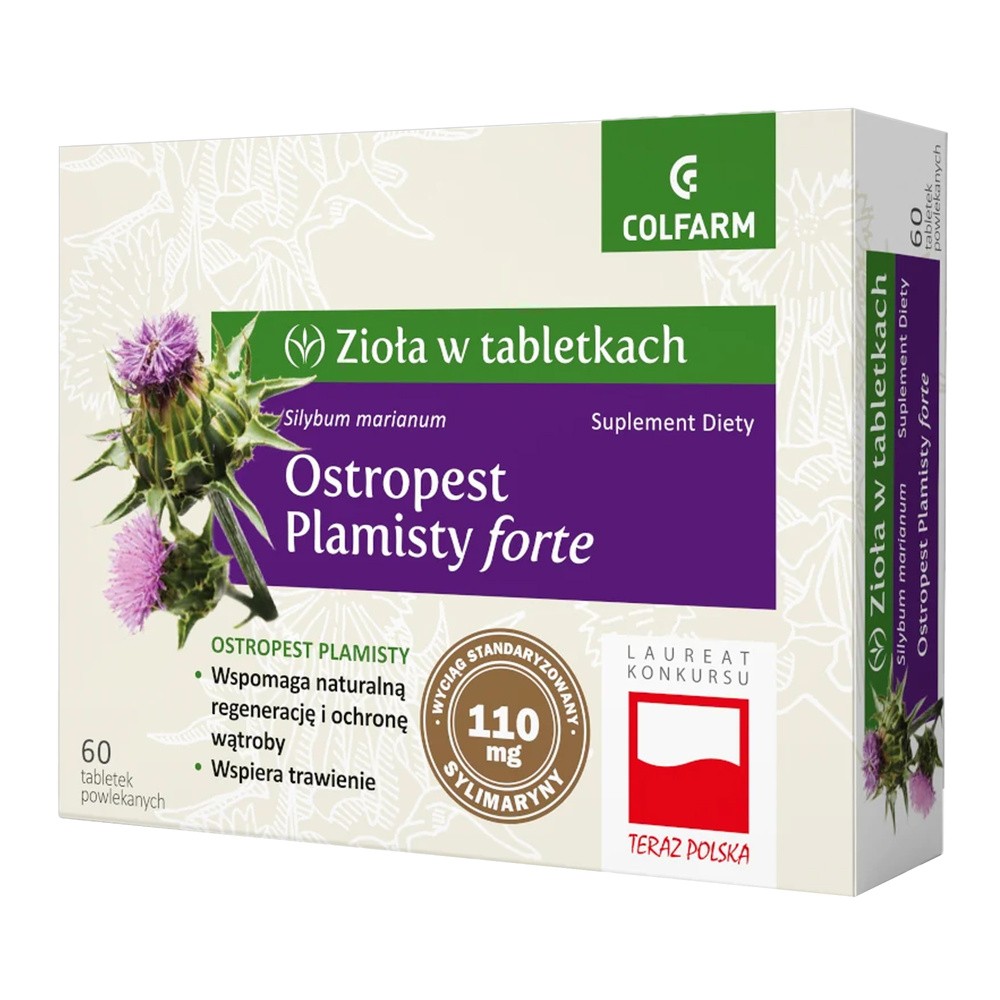Colfarm Ostropest plamisty forte 60 tabl 3434821