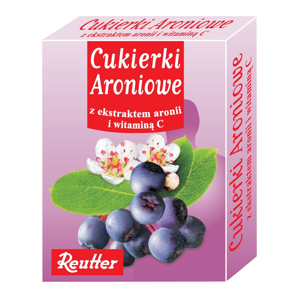 REUTTER Cukierki Aroniowe 50g REUTTER