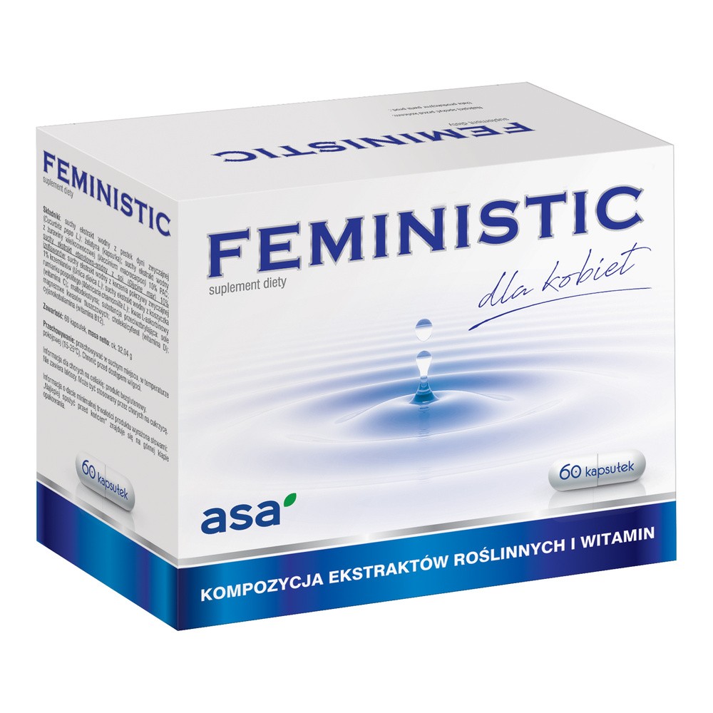 Asa SP.Z O.O GŁUBCZYCE Polska FEMINISTIC 60 kaps 3362021