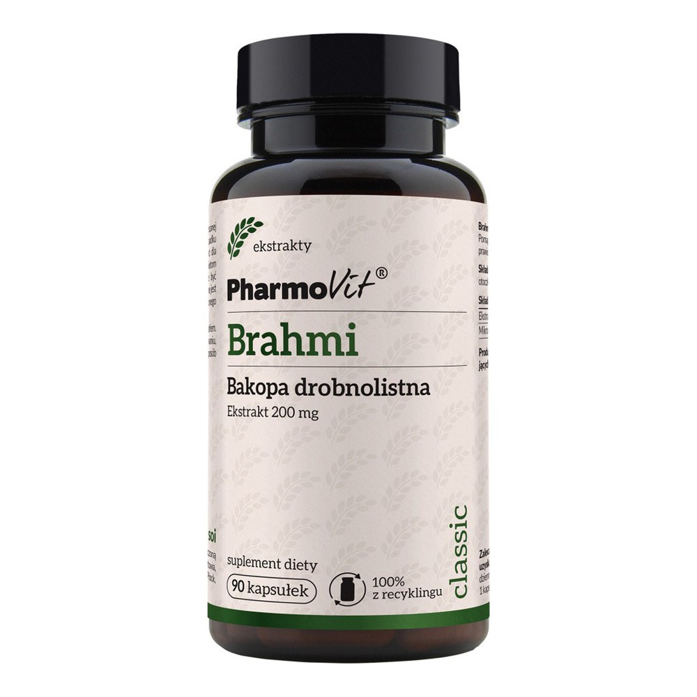 PHARMOVIT PHARMOVIT Brahmi Bakopa Drobnolistna 20:1 90caps