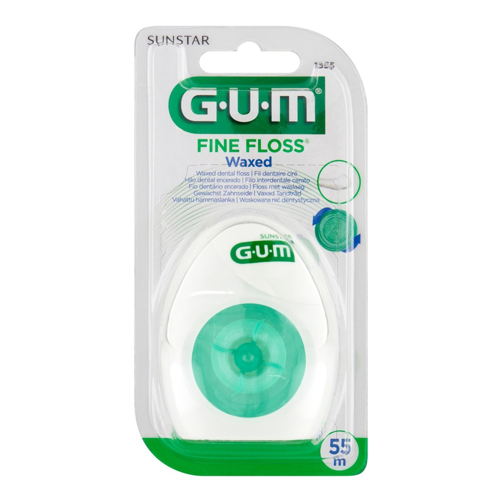 GUM Sunstar Butler GUM Nić woskowana cienka 55m 1555