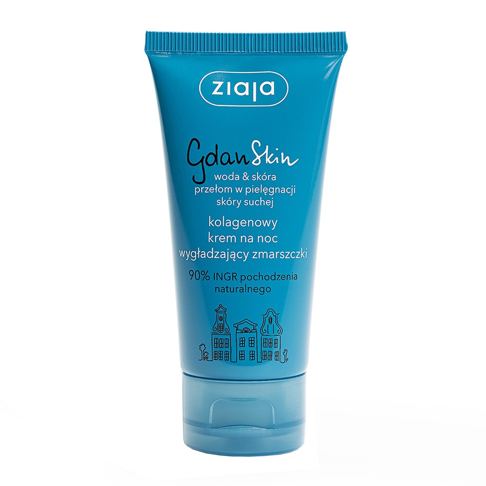 Ziaja GDANSKIN Kolagenowy krem na noc 50 ml 7074446