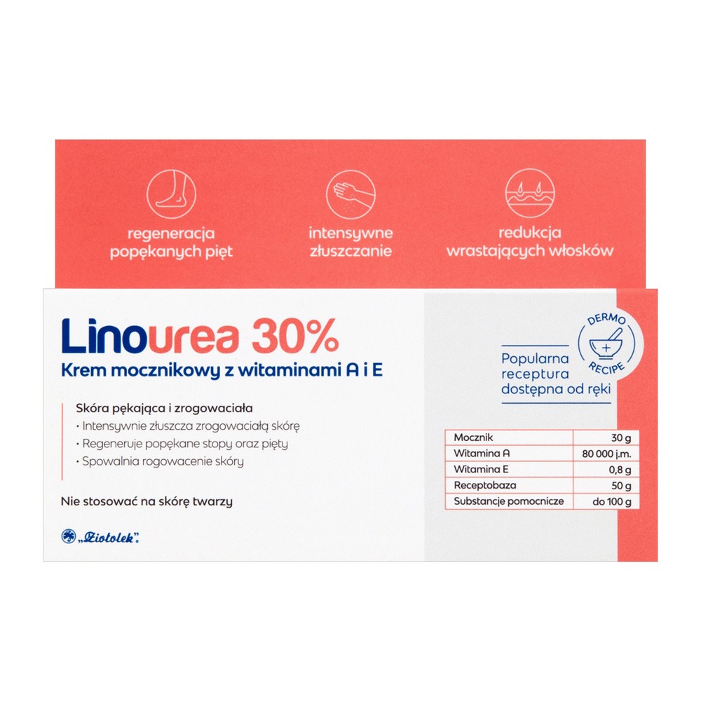 LINOUREA Krem mocznikowy 30% A+E
