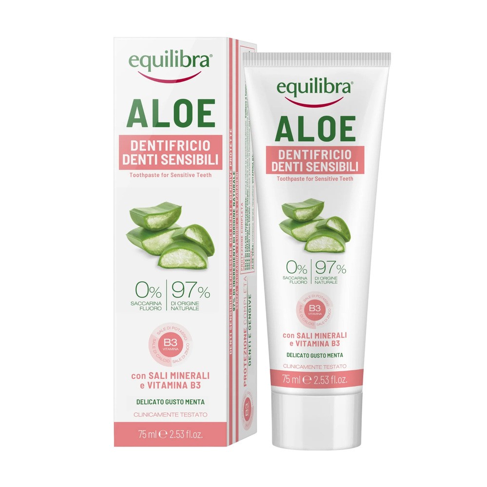 EQUILIBRA EQUILIBRA PASTA SENSITIVE DO WRAŻLIWYCH ZĘBÓW 75ML EQ868