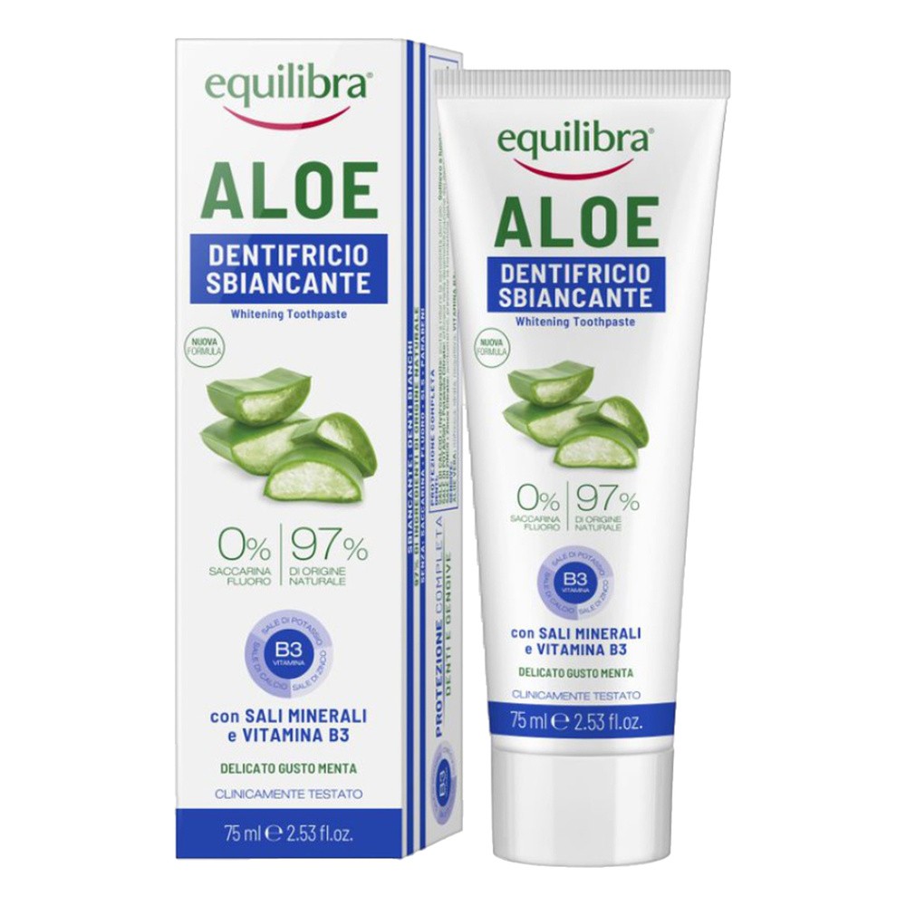 Equilibra Equilibra Aloe Whitening Toothpaste 75ml 63254-uniw