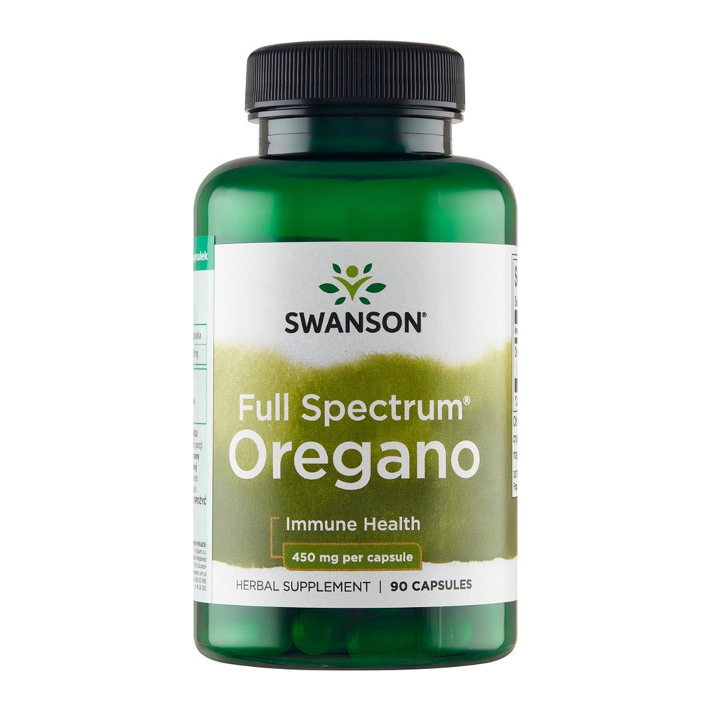 SWANSON Oregano 450 mg 90 kaps.