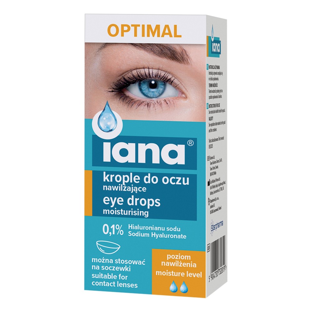 STARPHARMA IANA krople do oczu OPTIMAL 10 ml
