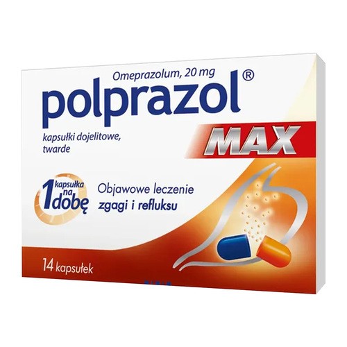 Medana PHARM Polprazol MAX 20 mg x 14 kaps dojelitowych blister