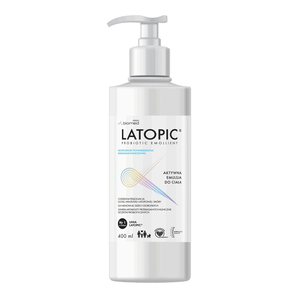 Biomed IBSS S.A Emulsja do ciała Latopic 400 ml 7074328