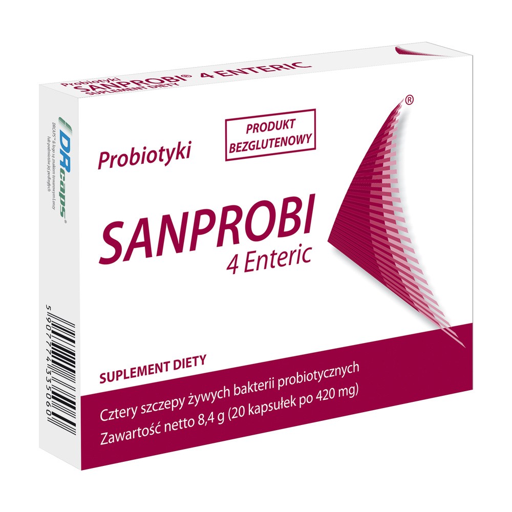 Sanum POLSKA SANPROBI 4 ENTERIC 20 kaps 3481141