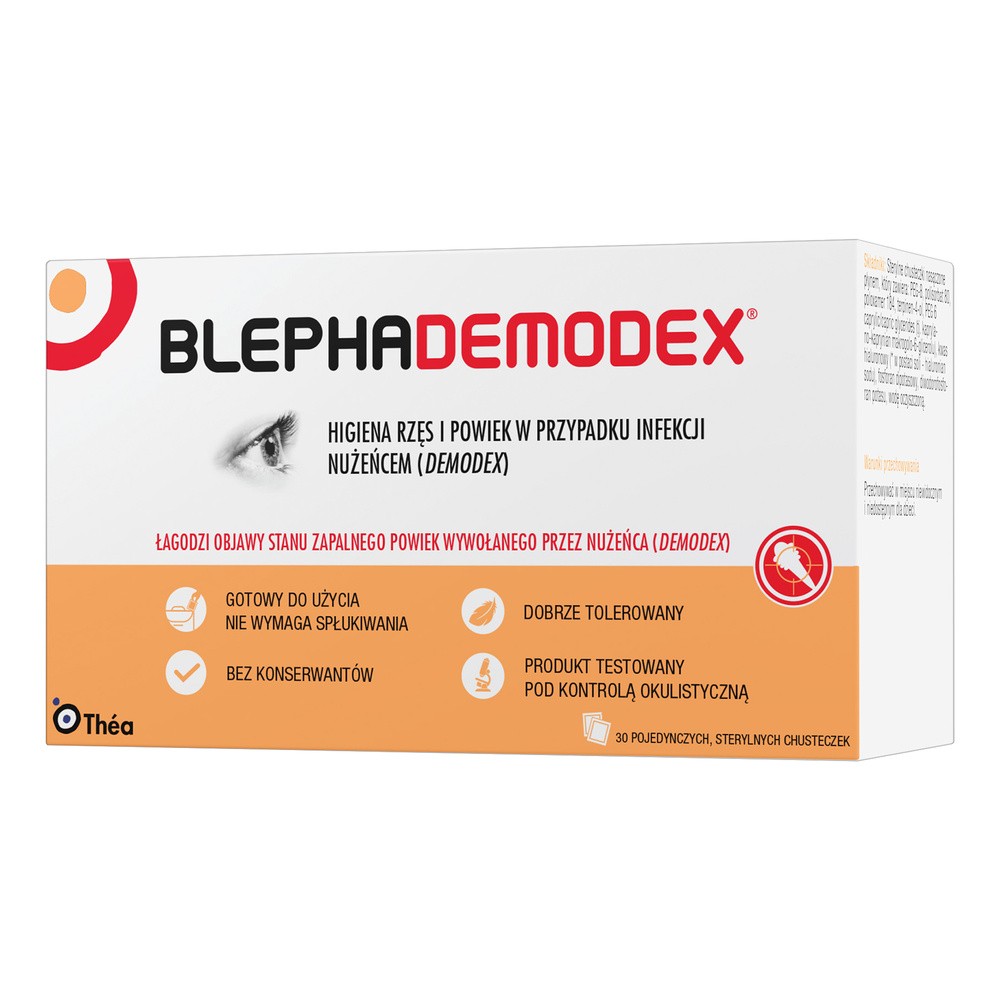 Blephademodex chust x 30 szt