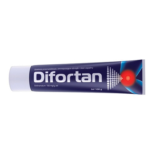 US PHARMACIA Difortan 100 mg/g żel 100 g |  OD 199 PLN!