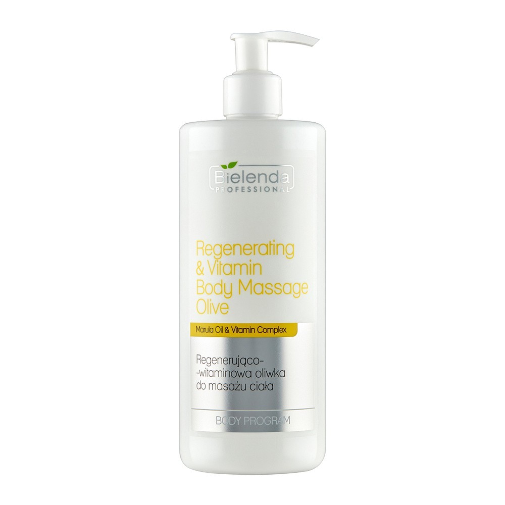 Bielenda PROFESSIONAL Regenerująco - witaminowa oliwka do masażu ciała 500ml xml_122118