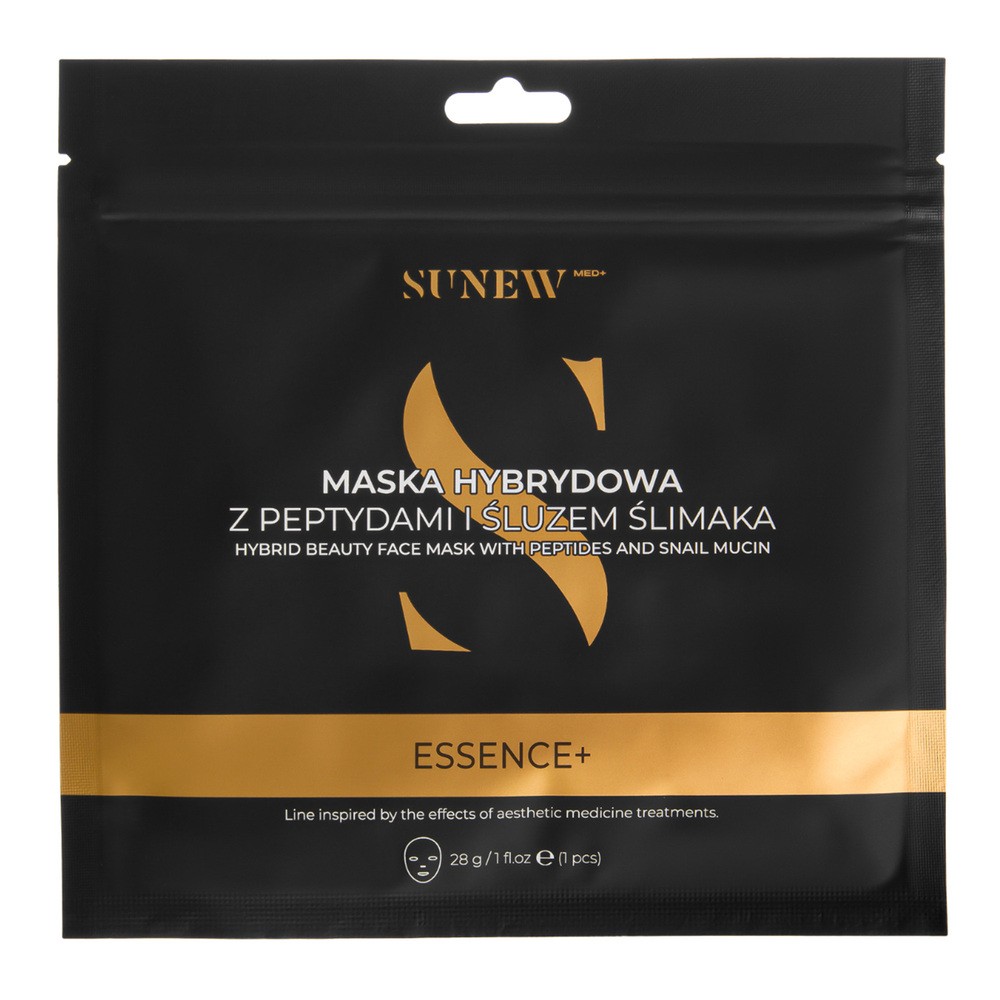 Sunew Essence+ Maska Ze Śluzem Ślimaka I Peptydami