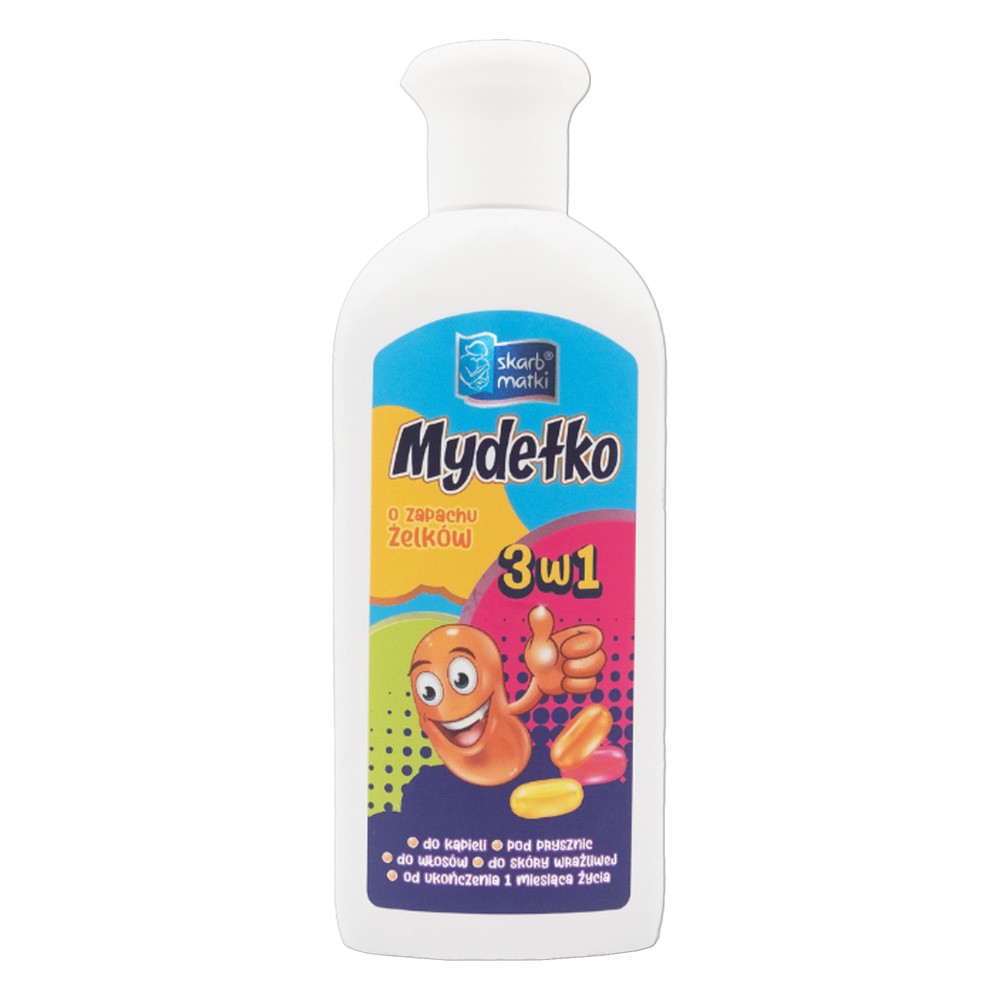 MACKAR Skarb Matki mydełko 3w1 o zapachu żelków 250 ml