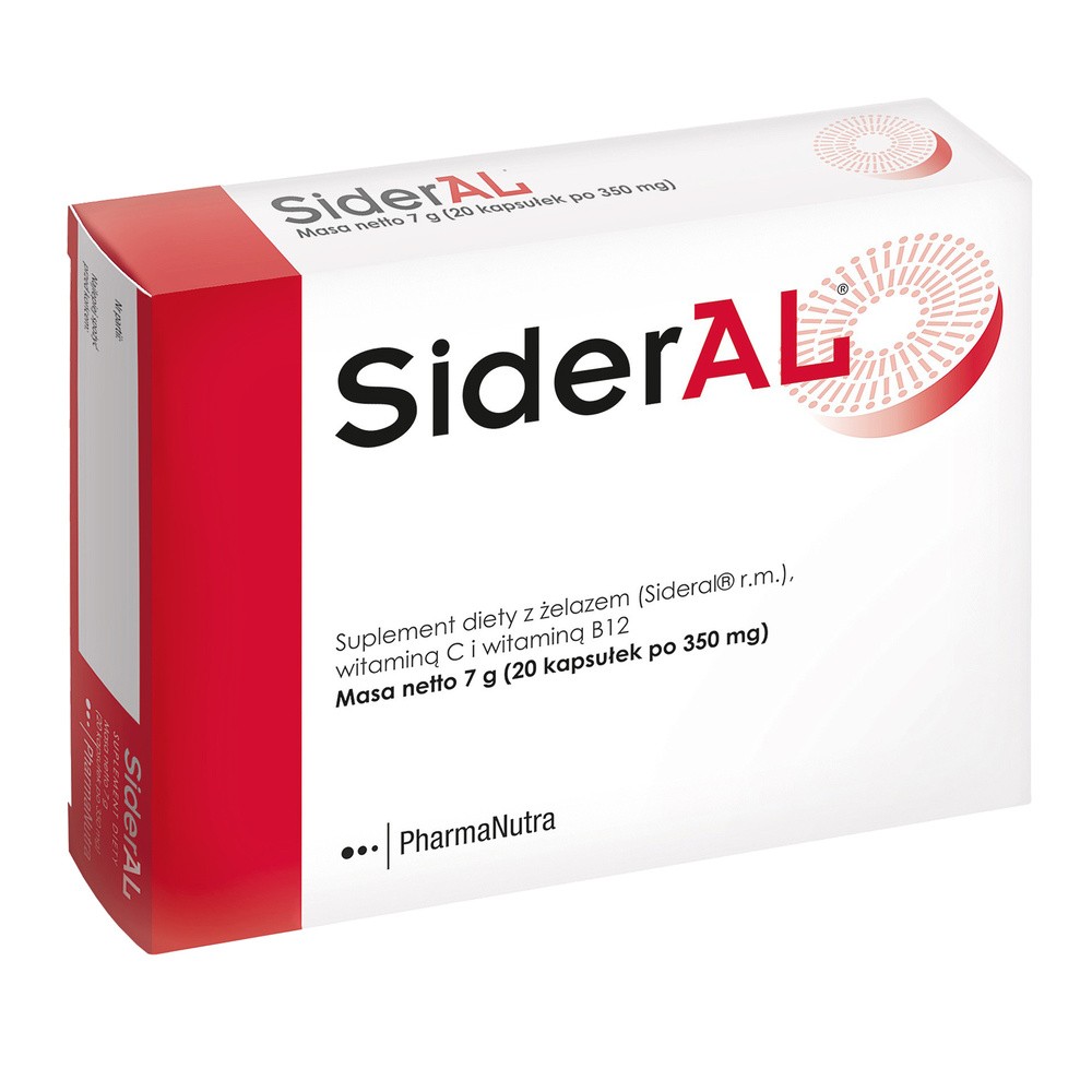 n d SiderAl kapsułki 20 szt.