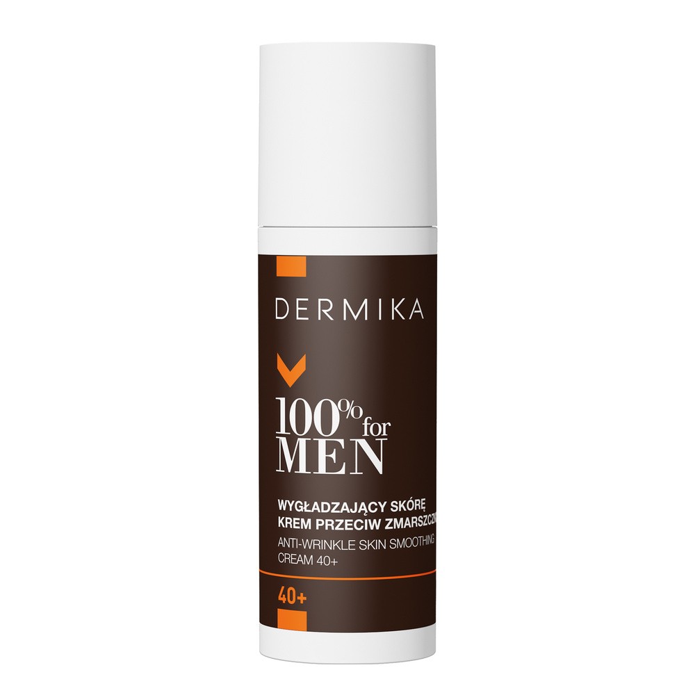 Dermika 100% For Men, przeciwzmarszczkowy krem dla mężczyzn 40+, 50ml
