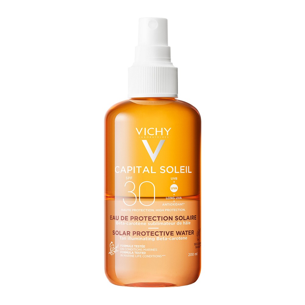 Vichy Idéal Soleil ochronny spray z betakarotenem SPF 30 200 ml