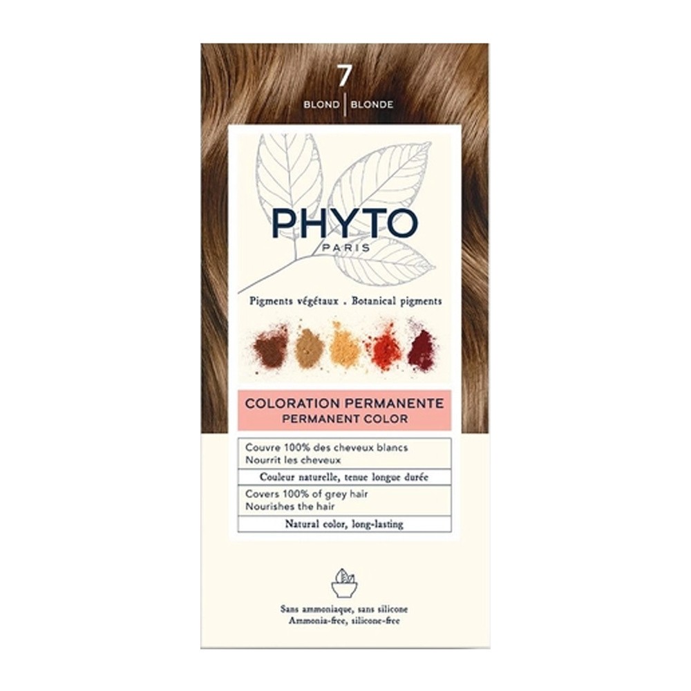 Phyto ALES GROUPE Color Trwała koloryzacja włosów 7 Blond 100 ml