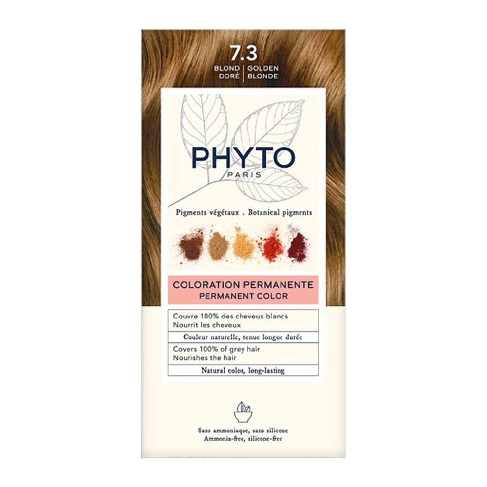 Phyto ALES GROUPE Color Trwała koloryzacja włosów 7.3 Złoty blond 100 ml