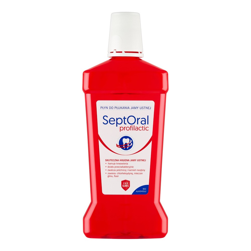 AVEC PHARMA SP. Z O.O. SeptOral Parodont płyn do płukania jamy ustnej 500 ml 7062769