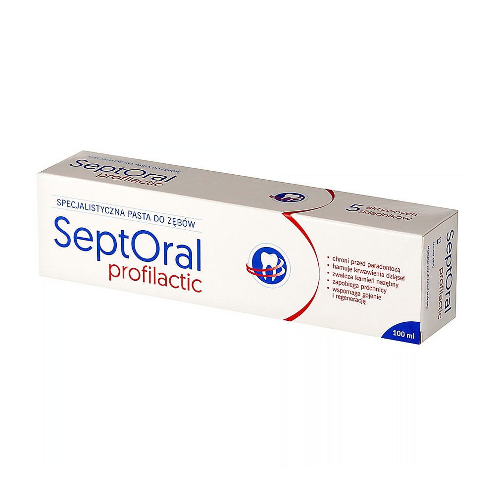 AVEC PHARMA SP. Z O.O. SeptOral Profilactic specjalistyczna pasta do zebów 100 ml 7068862