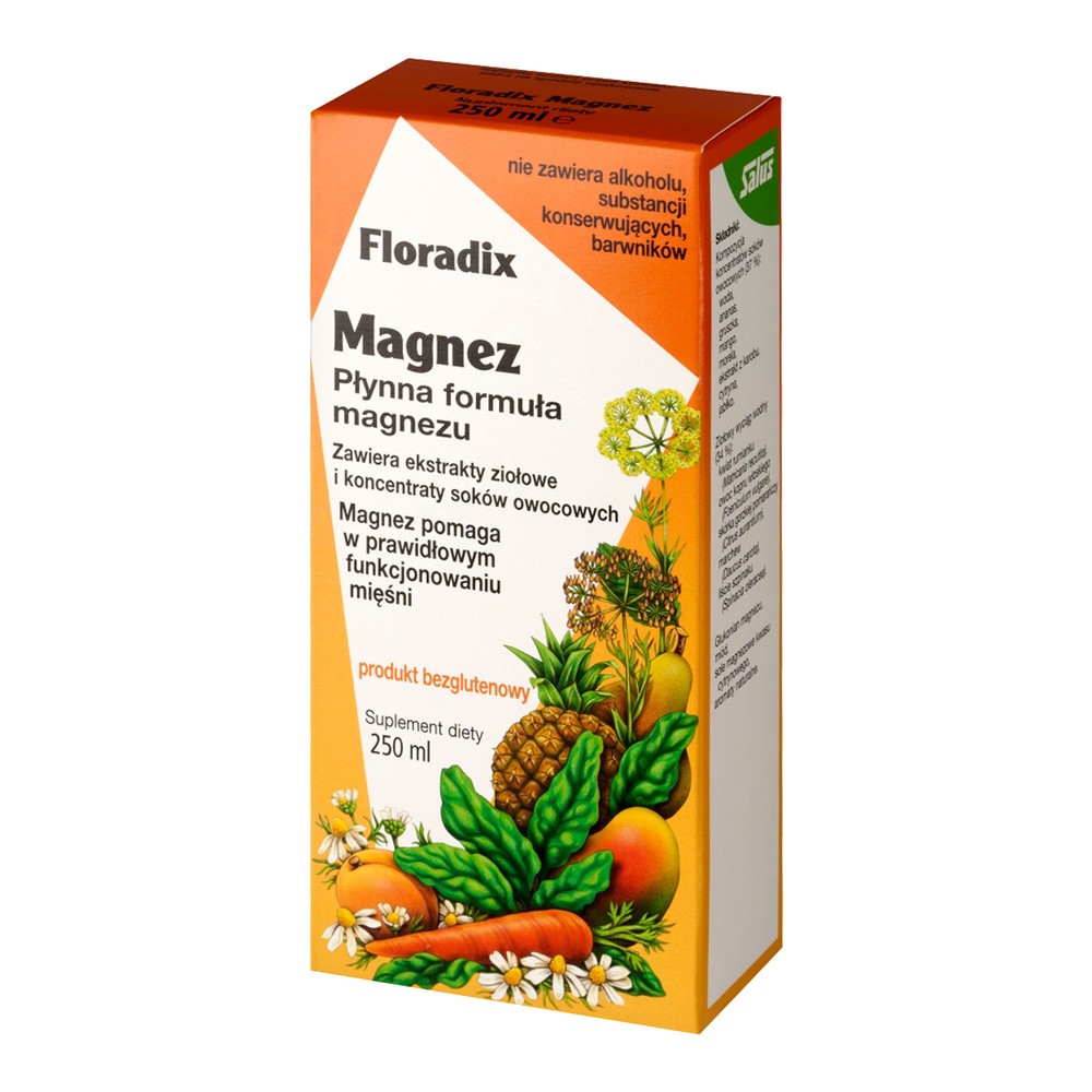 FLORADIX ZIOŁO-PIAST FLORADIX MAGNEZ 250ML