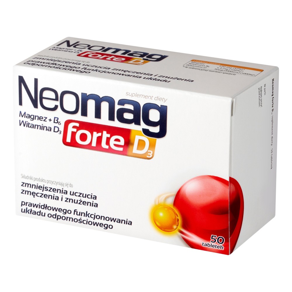 Aflofarm Neomag forte D3 x 50 tabl