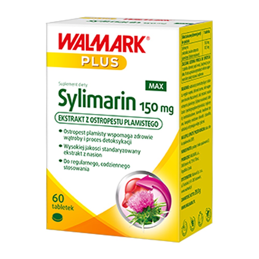 Walmark Sylimarin Max 150 mg, 60 tabletek, 3563061