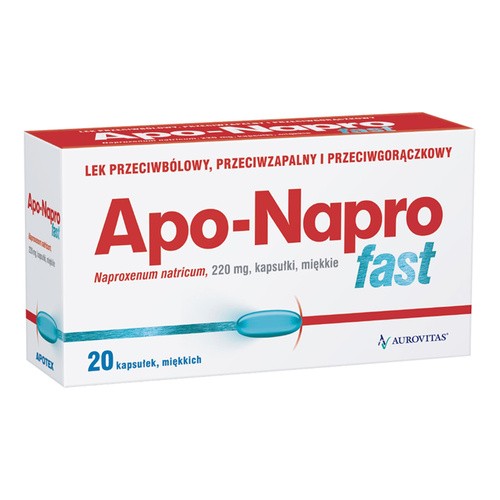 APOTEX Apo-Napro Fast 20 kapsułek  3398862