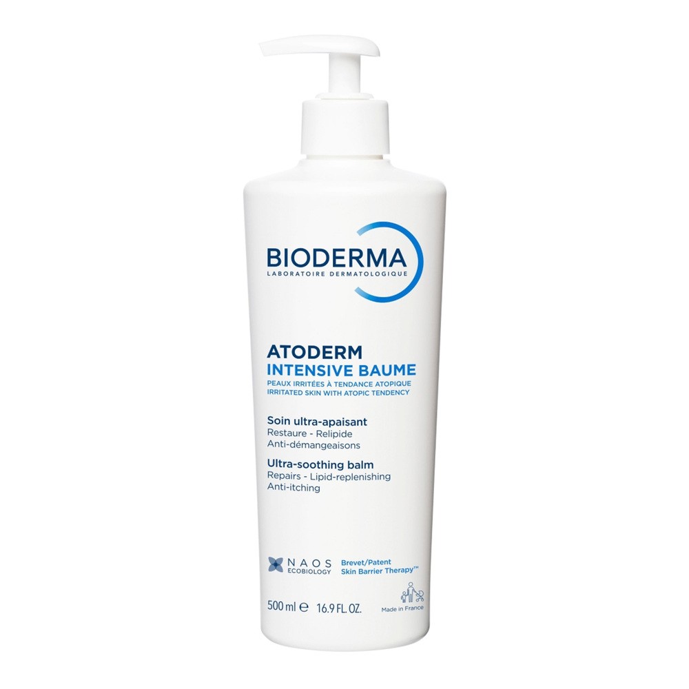 Bioderma atoderm intensive kojący balsam emolientowy odbudowujący barierę ochronną skóry 500 ml