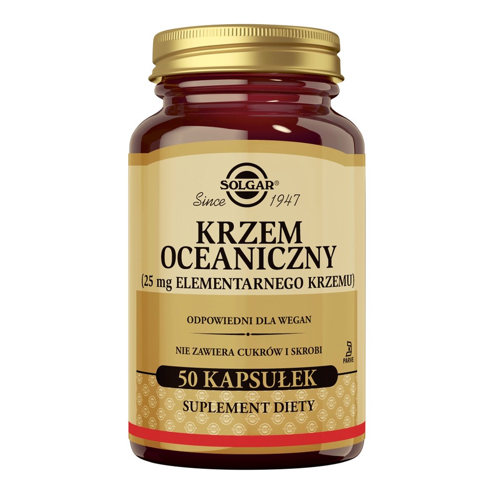 Solgar Krzem oceaniczny - suplement diety 50 kaps.