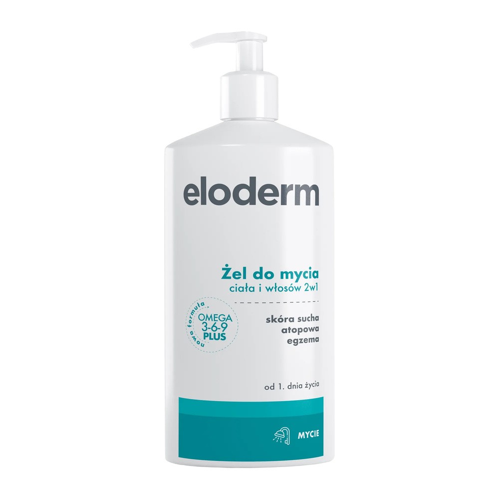 POLPHARMA Eloderm Żel do mycia ciała i włosów 2w1 400 ml  7078756