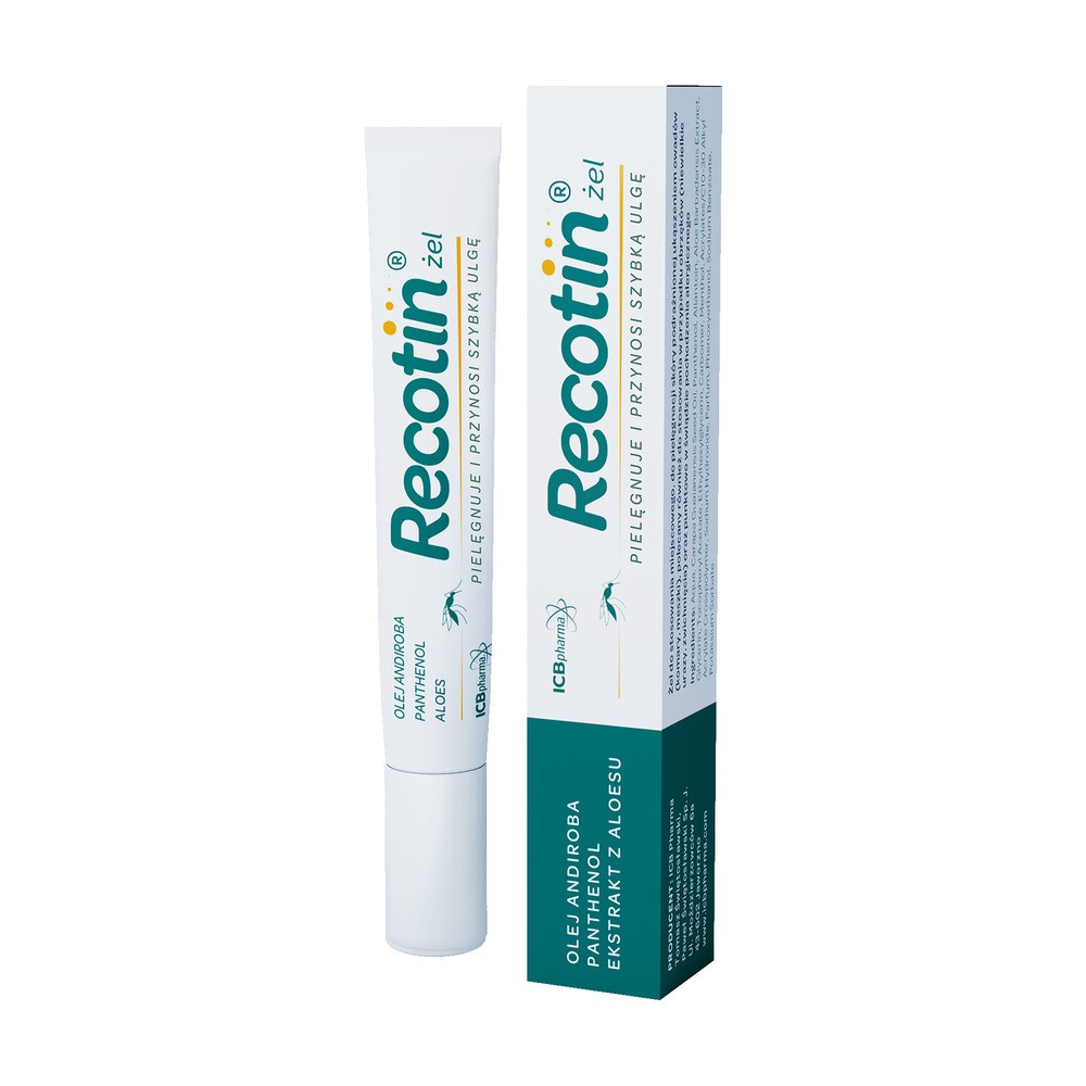 Recotin, żel po ukąszeniach owadów, 20 ml |  ! 7080395