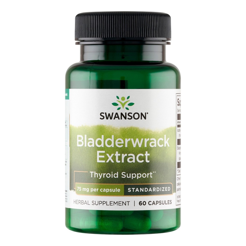 SWANSON Bladderwrack (Morszczyn) Extract 75mg - (60 kap)