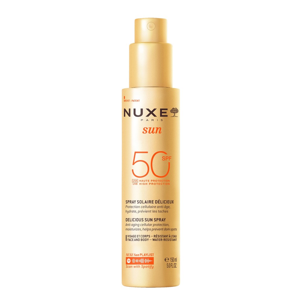Nuxe Sun mleczko do opalania twarzy i ciała SPF50 150 ml