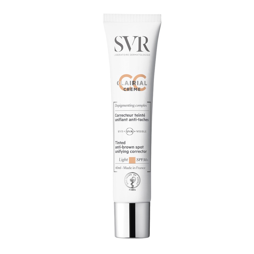 SVR CLAIRIAL CC Krem koloryzujący na przebarwienia SPF50+