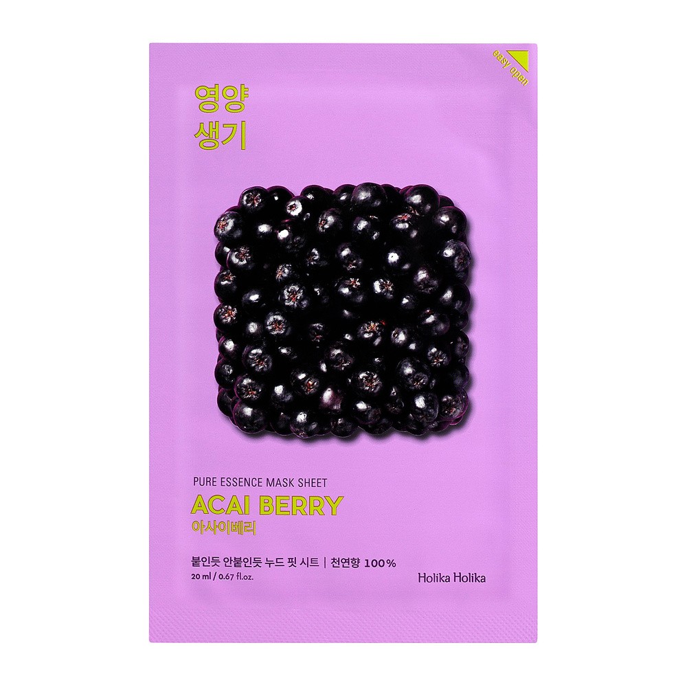 Holika Pure Essence Mask Sheet maska w płacie Acaiberry 1szt