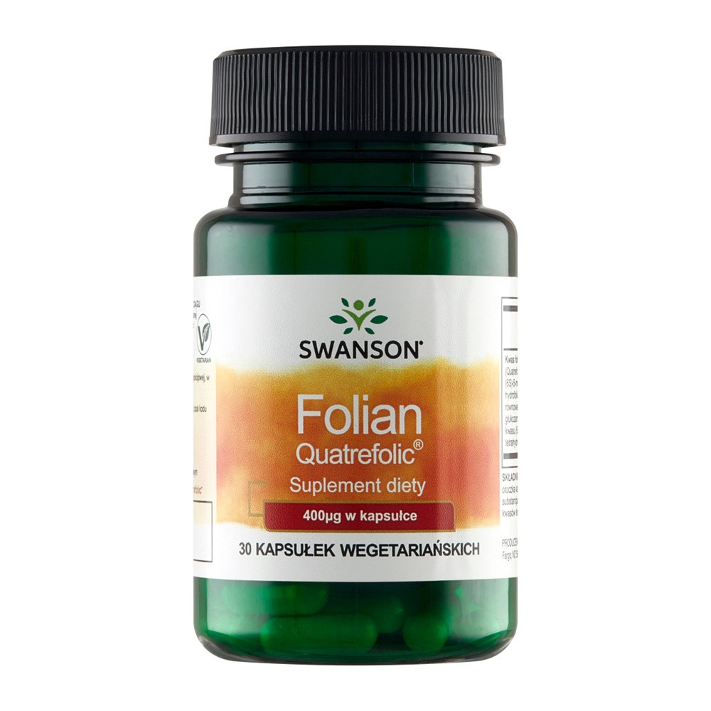 SWANSON Folate 5-Methyltetrahydrofolic Acid 400mcg 30vegcaps