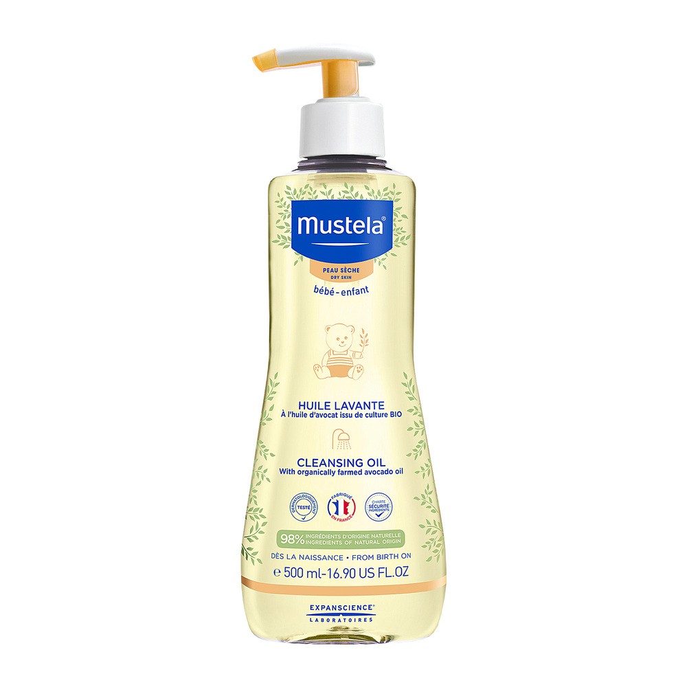 Mustela LABORATOIRES EXPANSCIENCE olejek myjący do skóry suchej 500 ml
