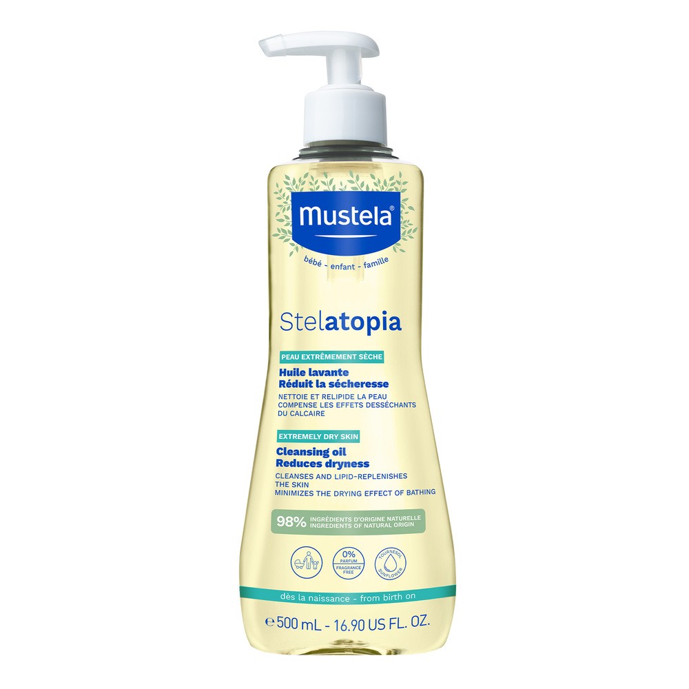 Mustela Stelatopia olejek do mycia 500ml