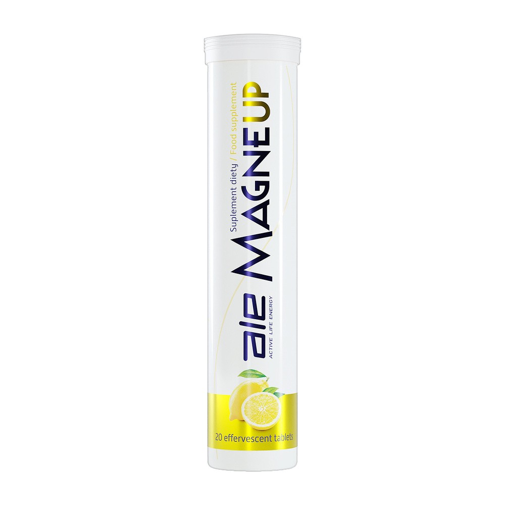 ALE, Magnez, tabletki musujące, MagneUp, 20szt.