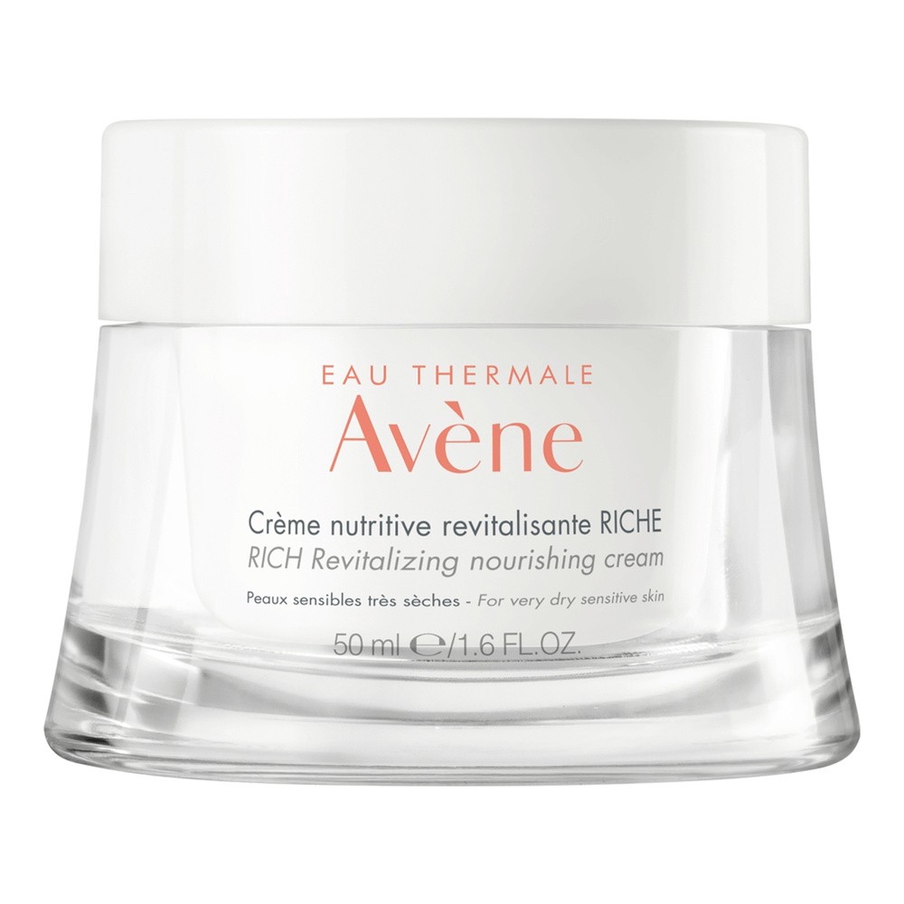 AVENE Avene odżywczy krem rewitalizujący do skóry wrażliwej bardzo suchej Les Essentiels bogata konsystencja 50 ml