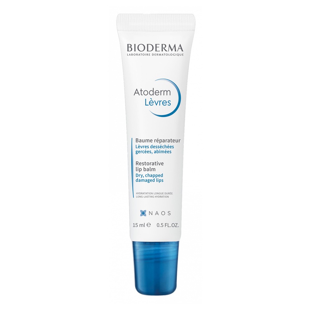Bioderma NAOS Atoderm Balsam do ust odżywczy i regenerujący 15 ml Długi termin ważności! 7079362