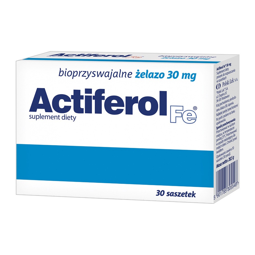 ActiFerol Fe, 30mg, 30 saszetek