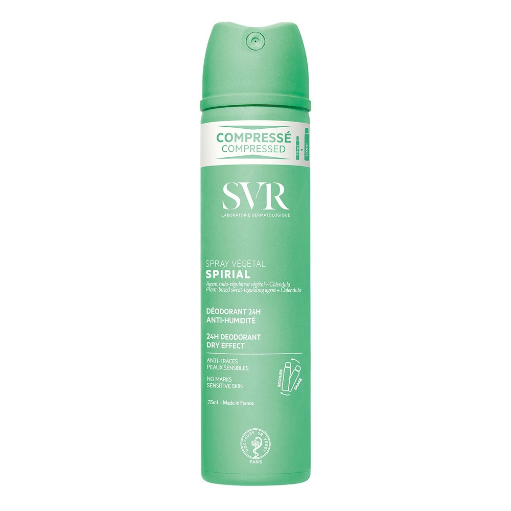 SVR spirial spray vegetal dezodorant przeciwpotowy 48h 75 ml