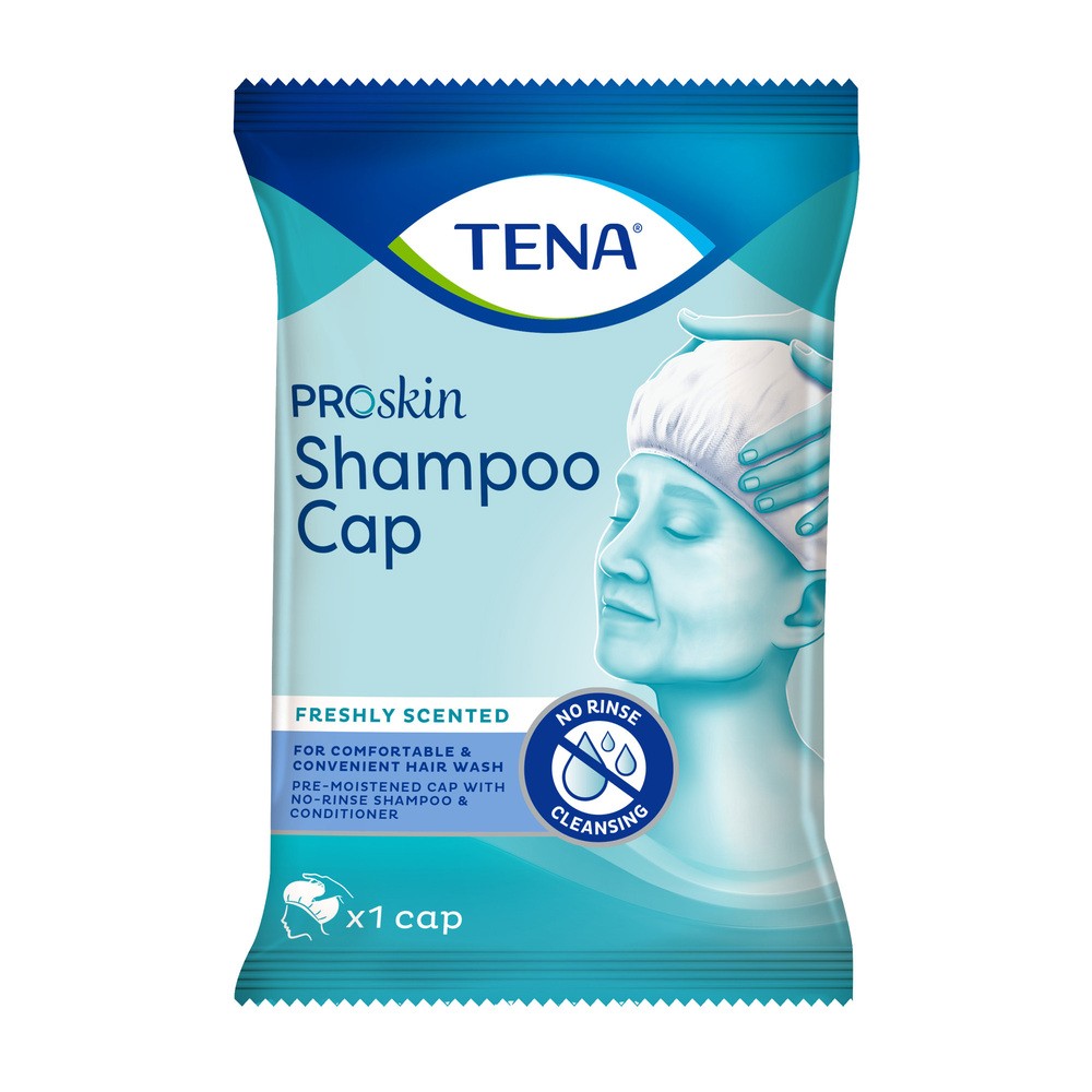 SCA HYGIENE Tena shampoo cap czepek do mycia włosów 1 szt